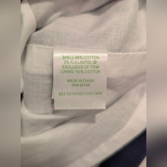 Lilly Pulitzer Crochet Navy Lace  Strapless Navy Eyelet Dress Size 2 Cocktail - Picture 10 of 10